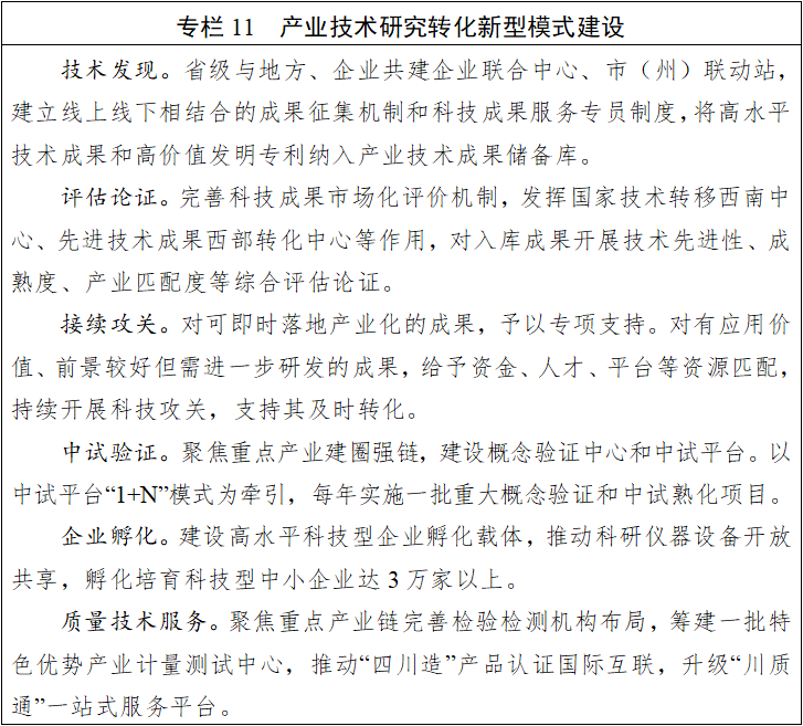 四川省国民经济和社会发展第十五个五年规划纲要(图11)