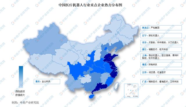 2025年中国医疗机器人产业链梳理及投资热力地图(图13)