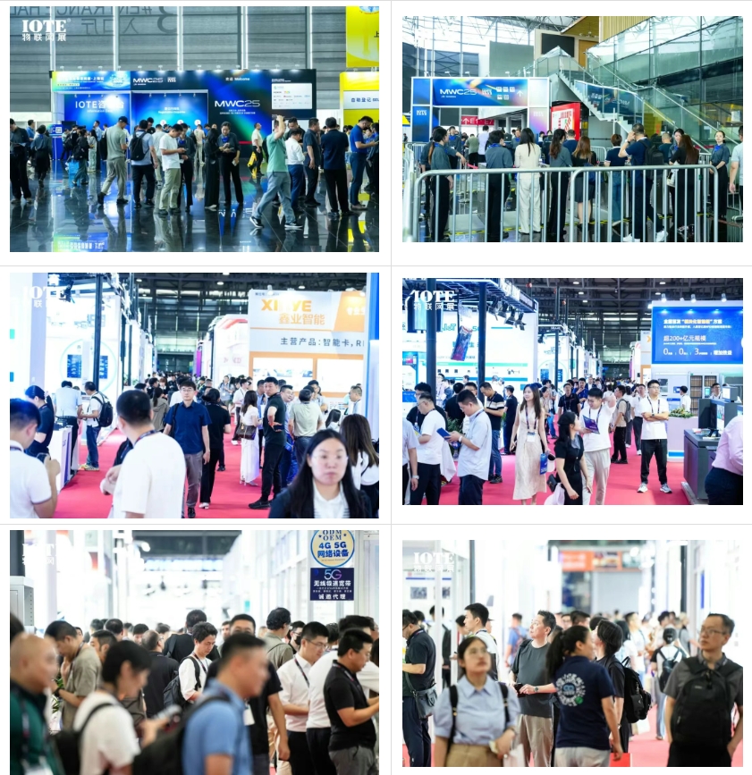 IOTE 2025国际物联网展-上海站开幕：生态智能、互联全球开创AIoT科技新航线！