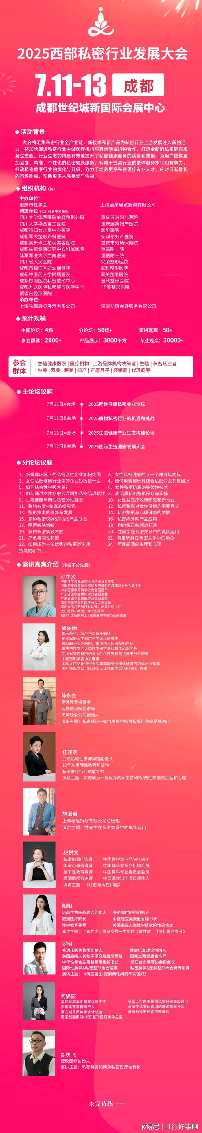 2025西部私密行业发展大会