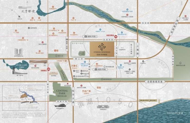 合肥招商四季臻邸周边配套商场超市学校医院银行交通 -搜狐焦点